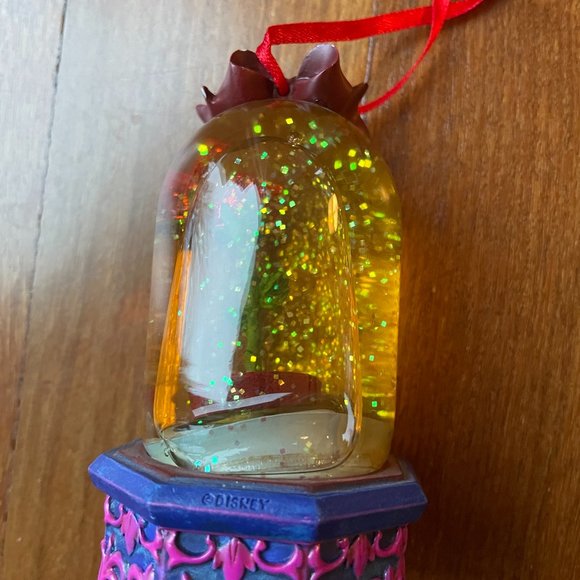 Disney Beauty and the Beast Christmas Ornament Snowglobe - Picture 3 of 3